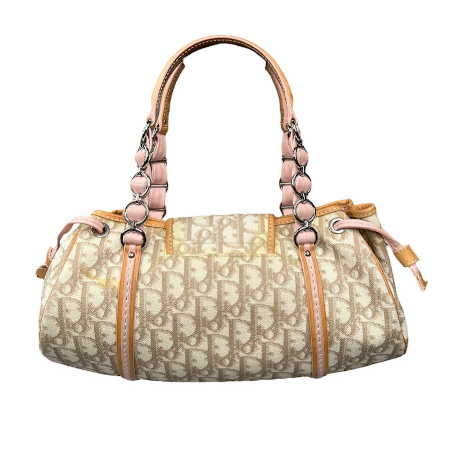 DIOR ROMANTIQUE MONOGRAM PINK/BEIGE HANDBAG
