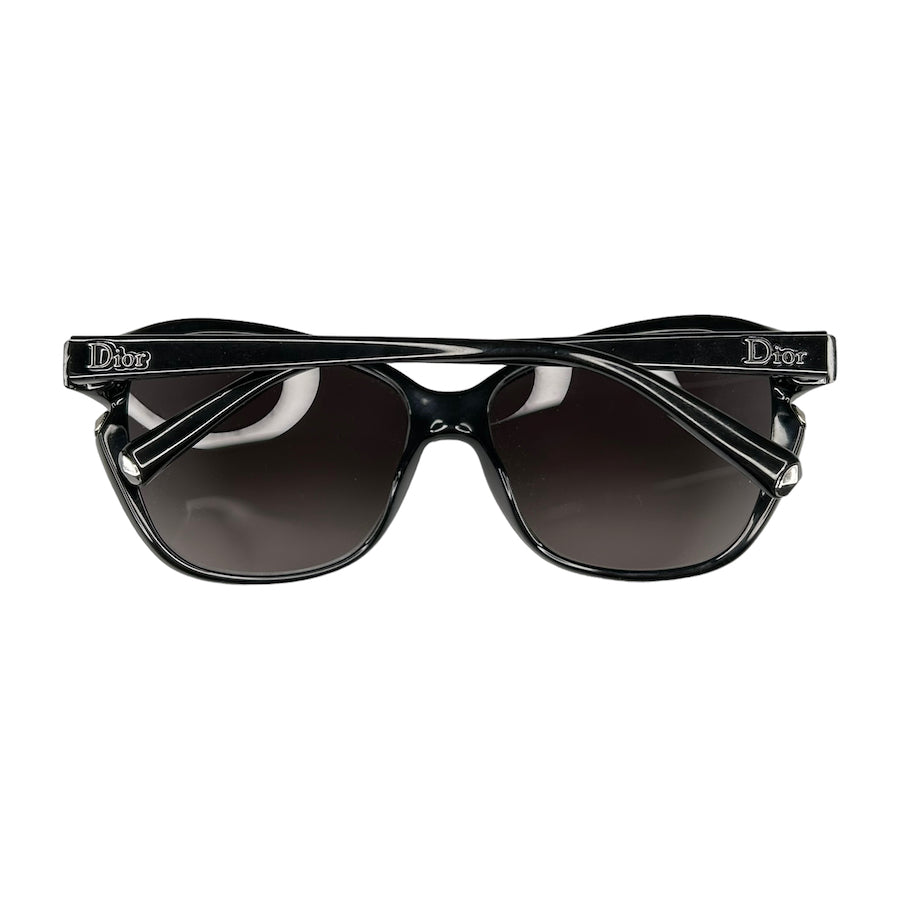 SIMPLY DIOR BLACK STUD SUNGLASSES