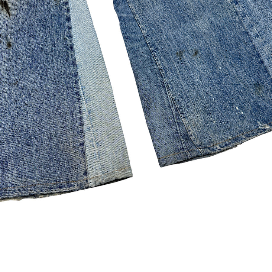 REBUILD BY NEEDLES LIGHT WASH FLARED DENIM