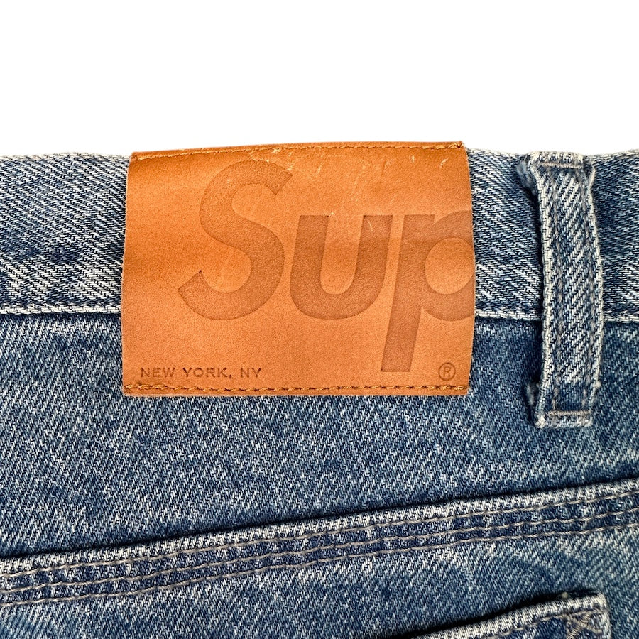 SUPREME SS21 HANDSTYLE DENIM SHORTS