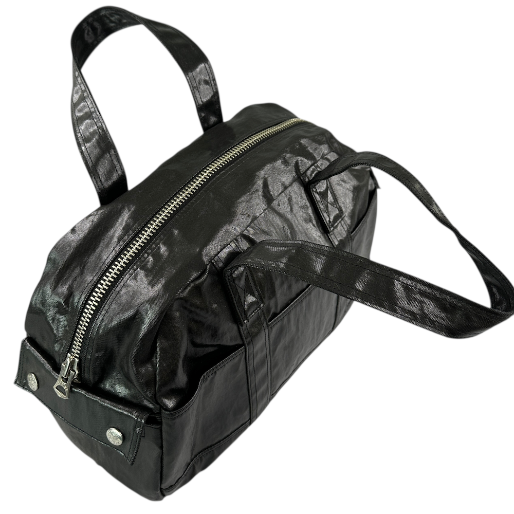 PORTER COATED CANVAS BOSTON BAG