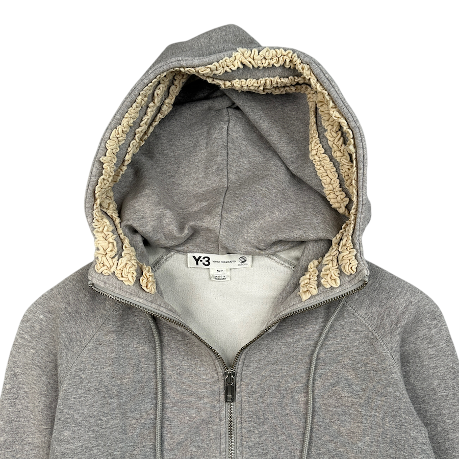 (S) ADIDAS Y-3 2010 ZIP HOODIE - GREY