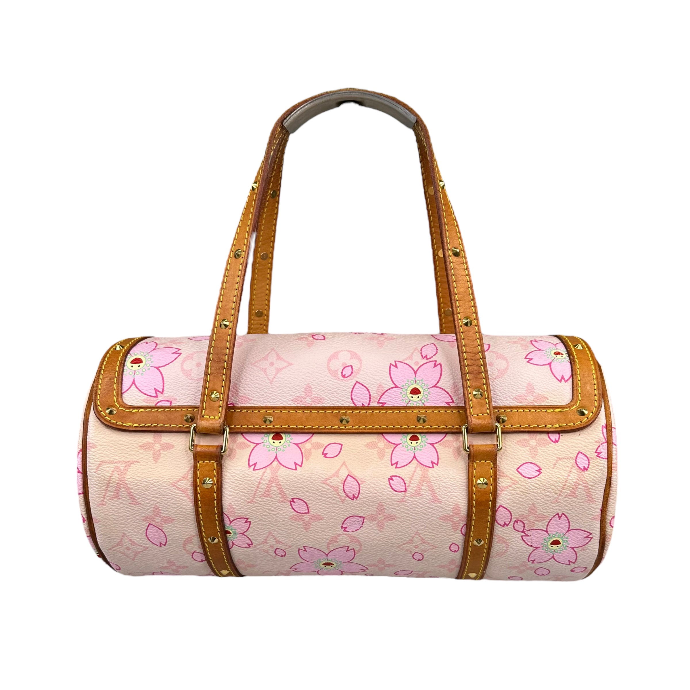 LOUIS VUITTON X TAKASHI MURAKAMI PINK PAPILLION 30 CHERRY BLOSSOM