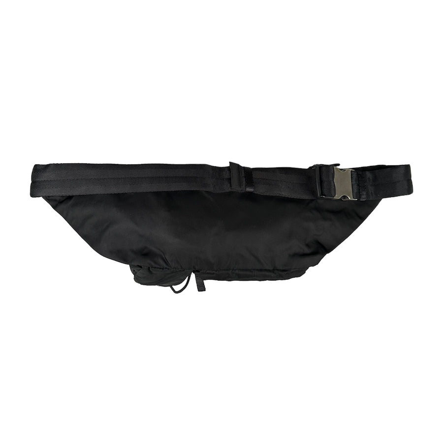 PRADA BLACK NYLON UTILITY BELT BAG