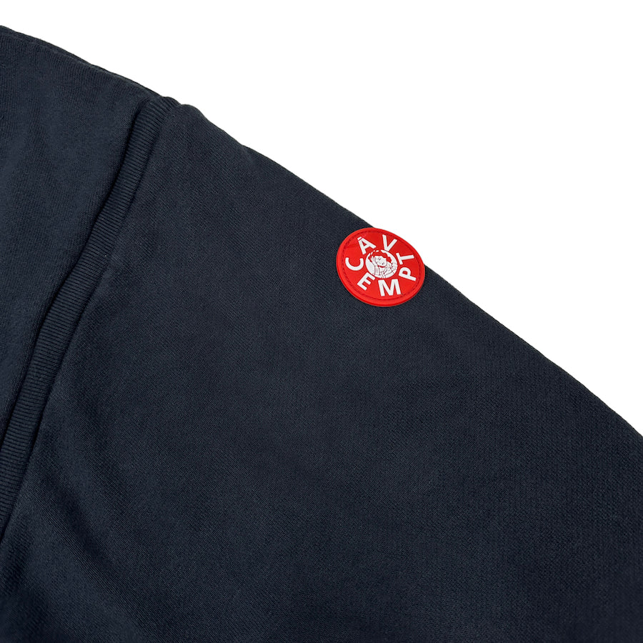 CAV EMPT OVERDYED DOUBLE FLEECE CREWNECK