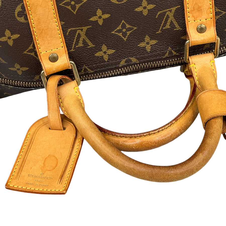 LOUIS VUITTON KEEPALL 50 MONOGRAM TRAVEL BAG 83GF