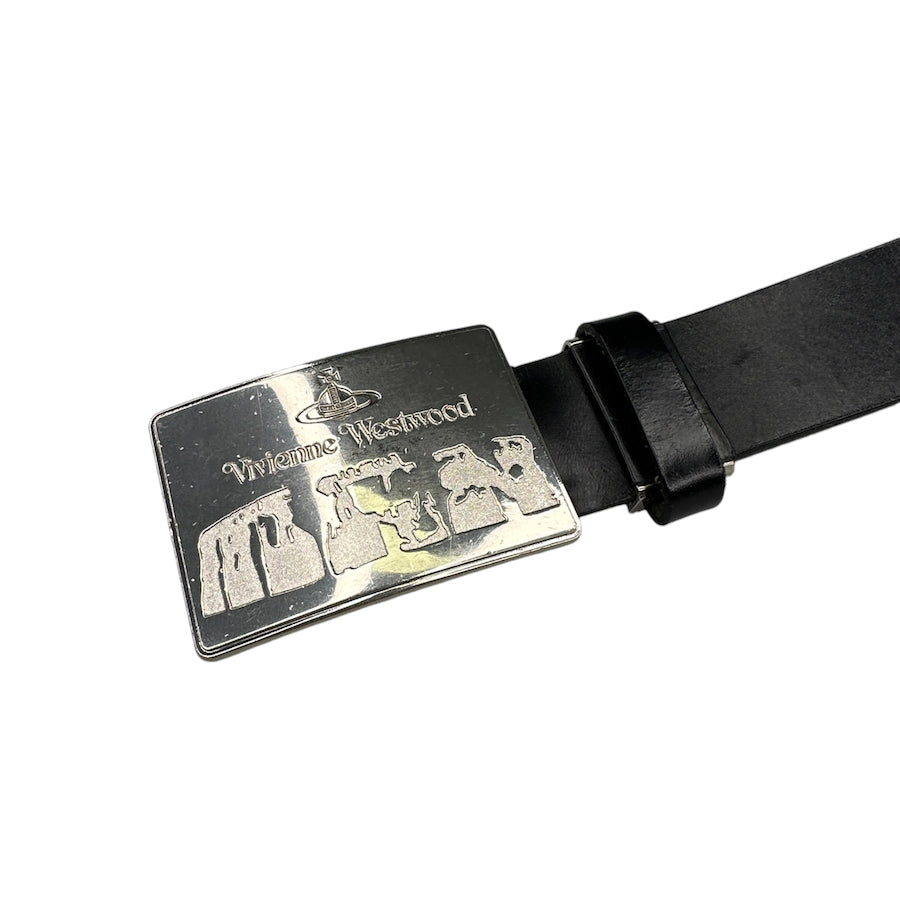 VIVIENNE WESTWOOD MAN LOGO BUCKLE BELT