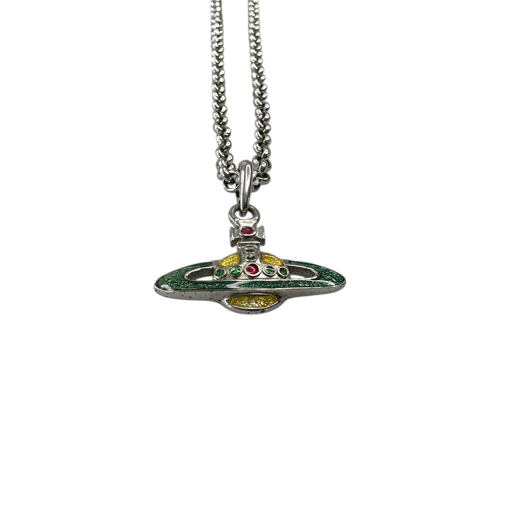 VIVIENNE WESTWOOD ENAMEL MAYFAIR NECKLACE
