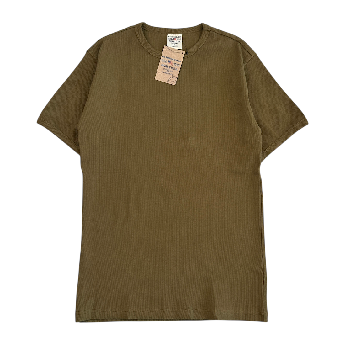 (NEW) AVIREX EVERY DAY T-SHIRT - OLIVE