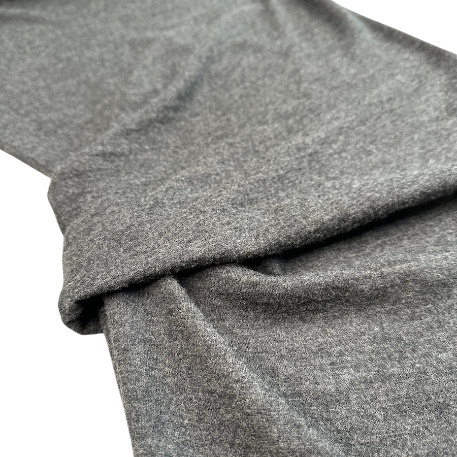 HELMUT LANG DRAPED COWL NECK ASYMMETRICAL DRESS - GREY