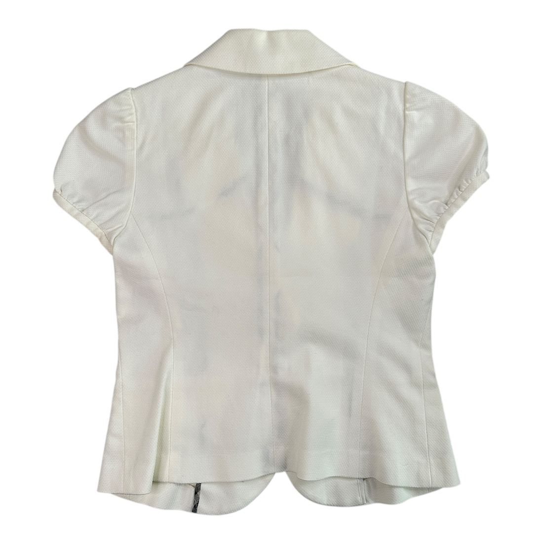 (38) BURBERRY BLUE LABEL BLAZER - WHITE