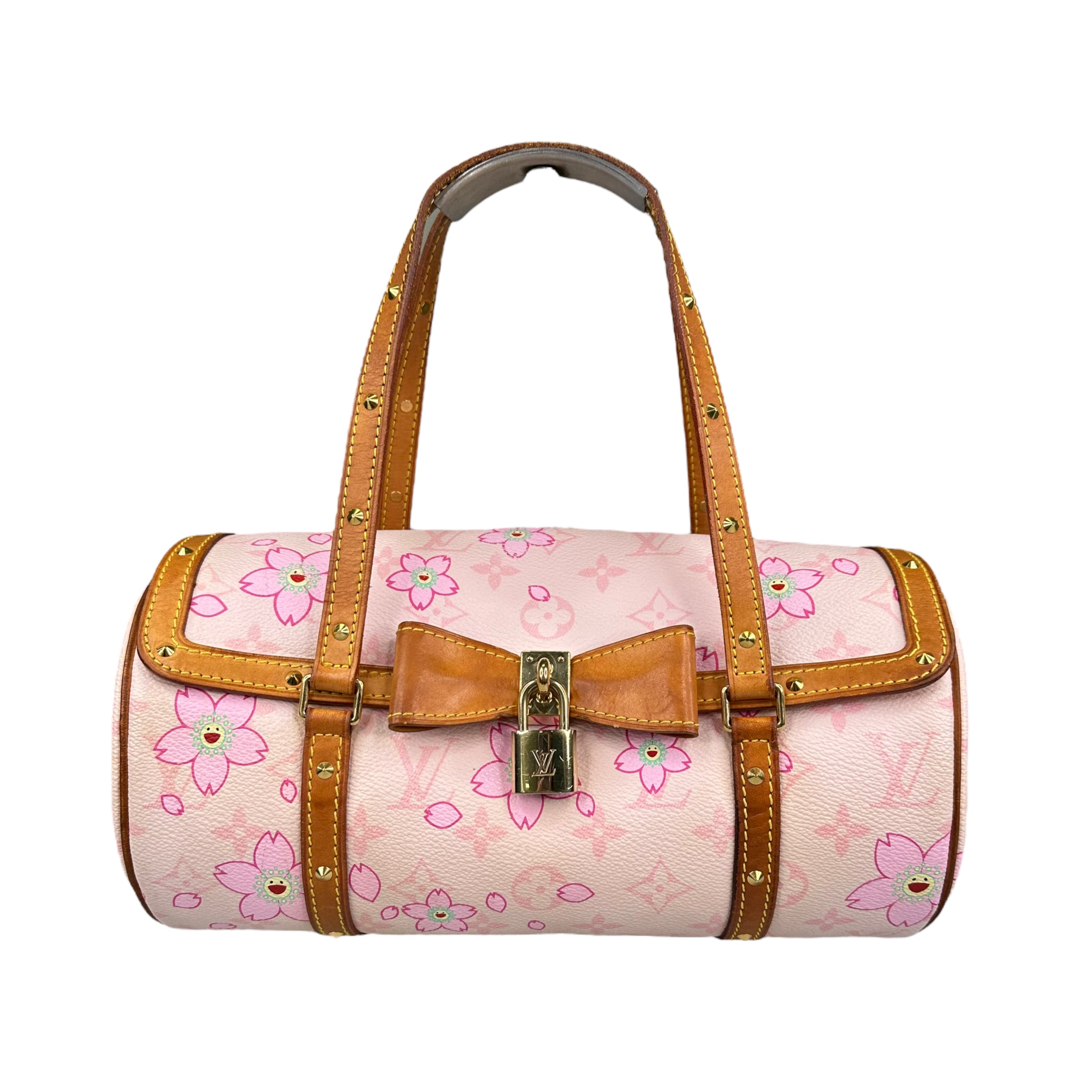 LOUIS VUITTON X TAKASHI MURAKAMI PINK PAPILLION 30 CHERRY BLOSSOM