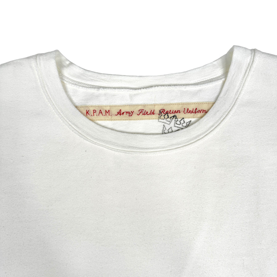 KAPITAL WHITE ARMY RATION TEE (4)