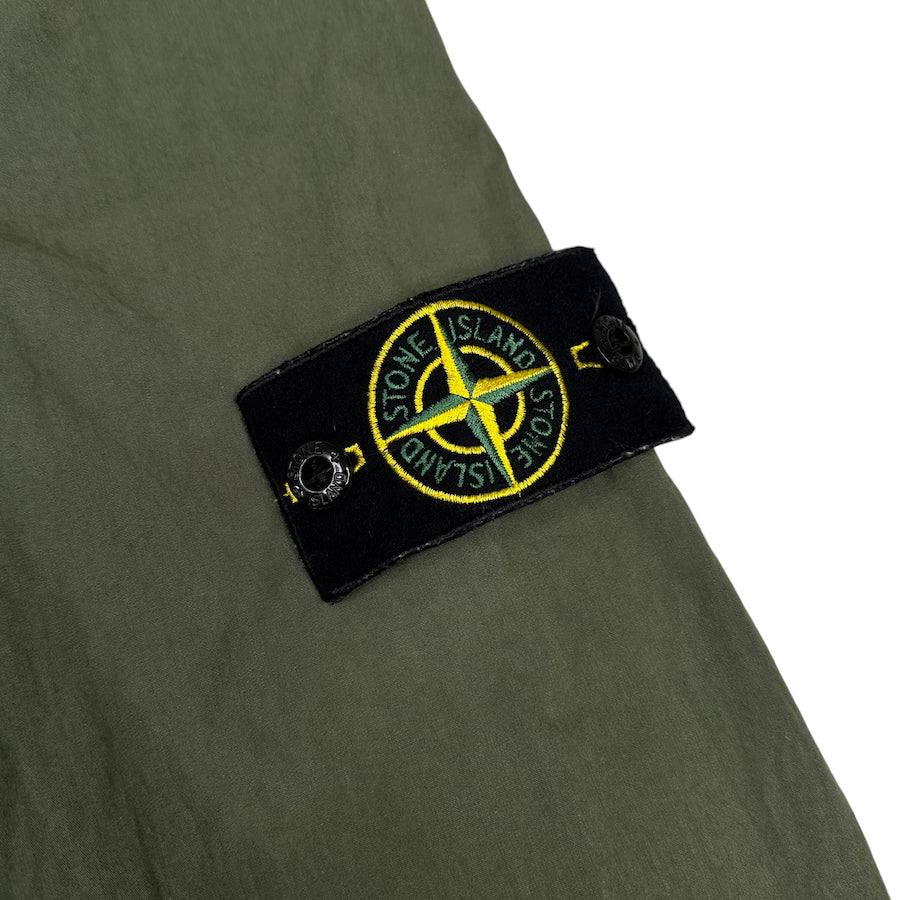 STONE ISLAND SS20 NYLON COTTON JACKET - GREEN