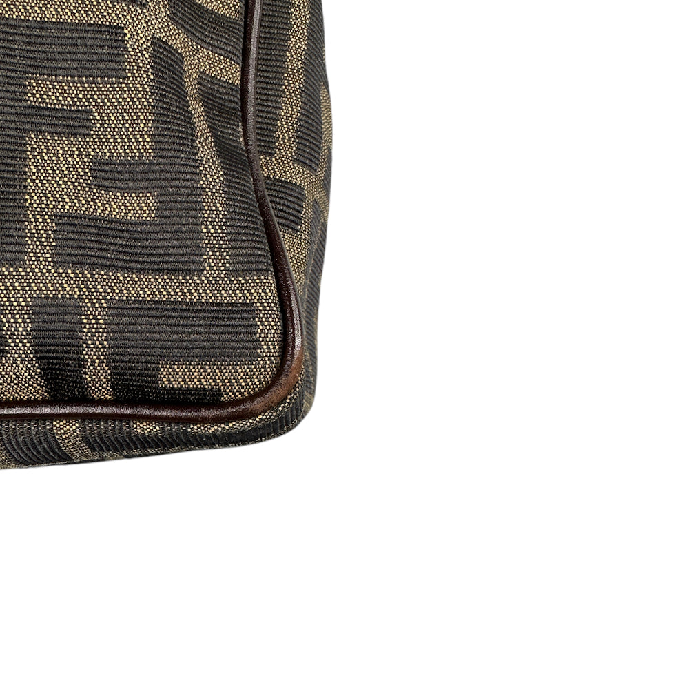 FENDI ZUCCA CANVAS TOP HANDLE BAG