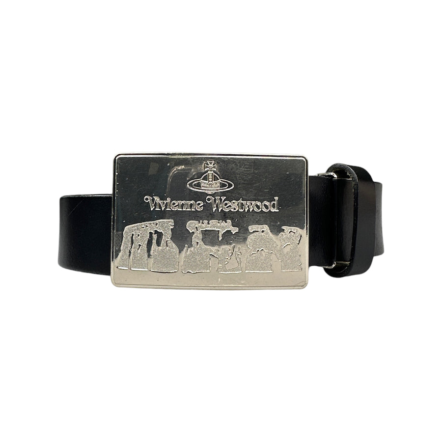 VIVIENNE WESTWOOD MAN LOGO BUCKLE BELT