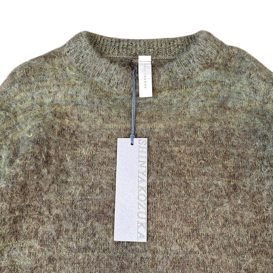 (BRAND NEW) SHINYA KOZUKA KIWI MOHAIR POLYPHONY SWEATER (L)