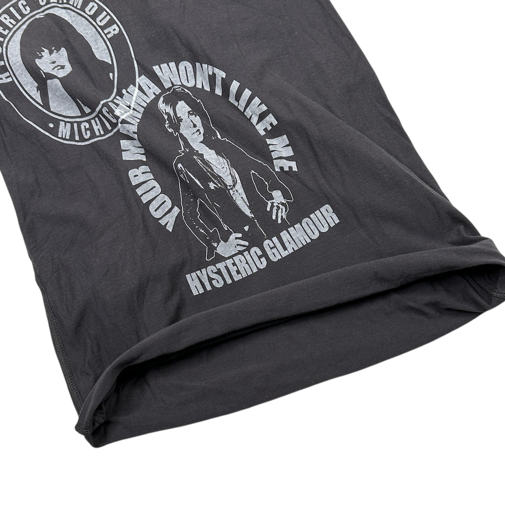 HYSTERIC GLAMOUR DOUBLE-LAYER REVERSIBLE TANK