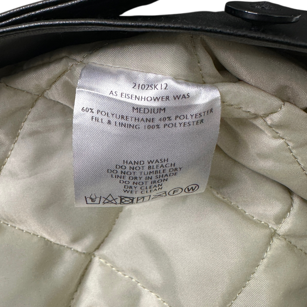 SHINYA KOZUKA X DICKIES FAUX LEATHER TRUCKER JACKET