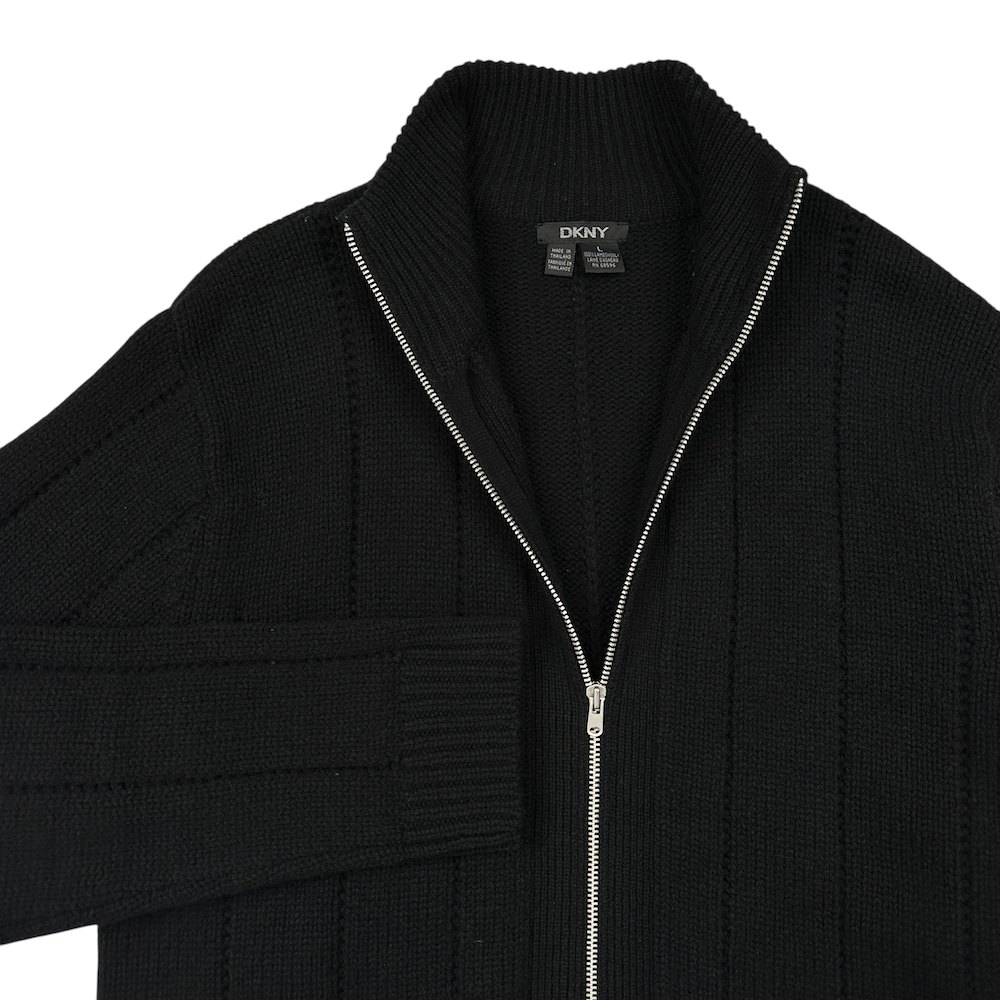 DKNY WOOLLEN ZIP UP