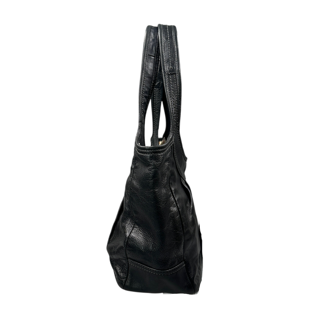 COACH LEATHER SHOULDER BAG