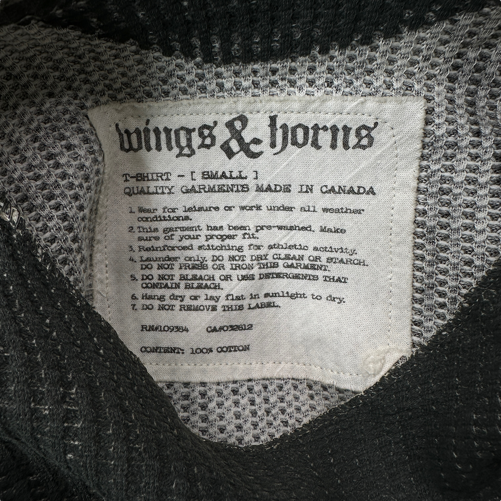 WINGS & HORNS THERMAL LONG SLEEVE