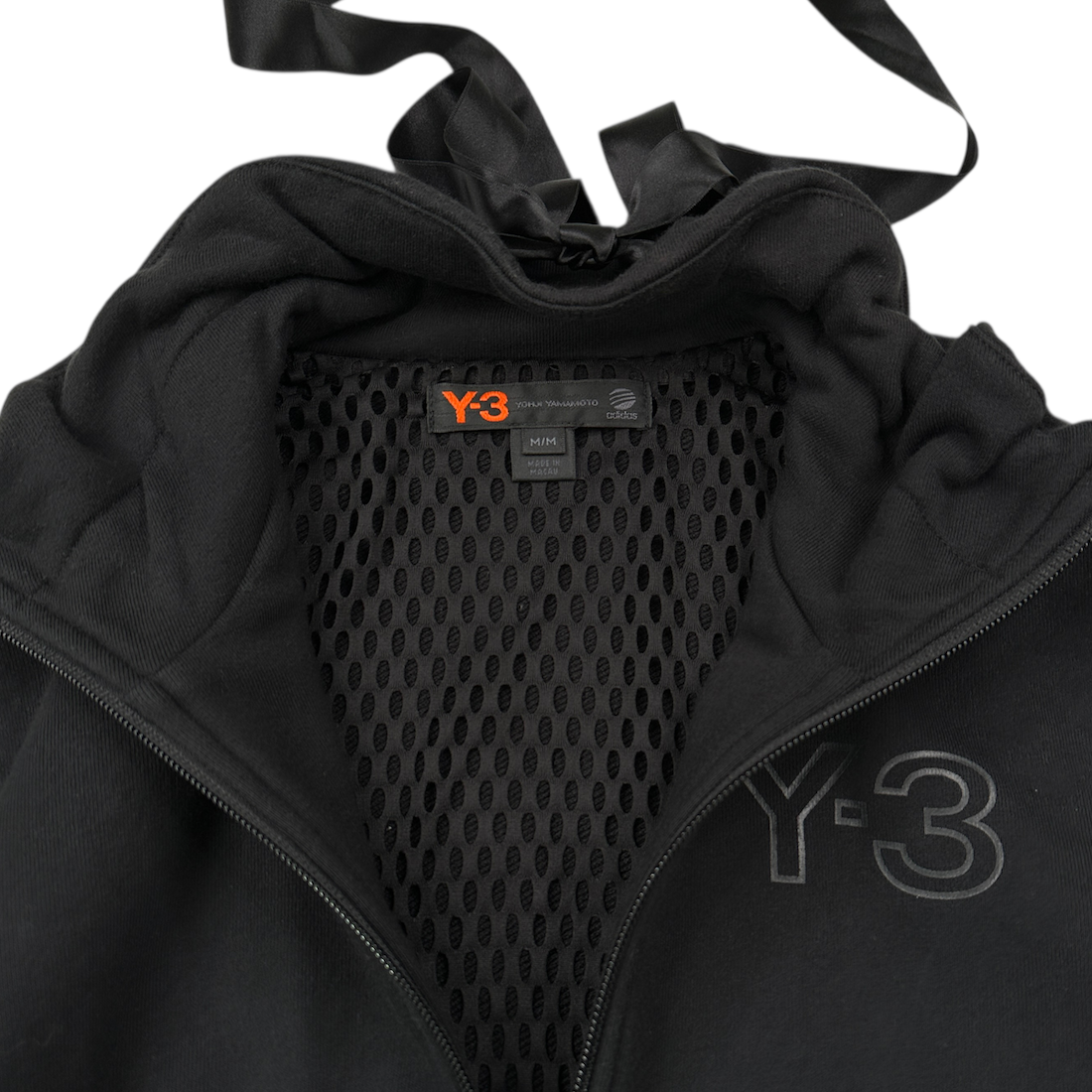 (M) ADIDAS Y-3 RIBBON SWEAT JACKET