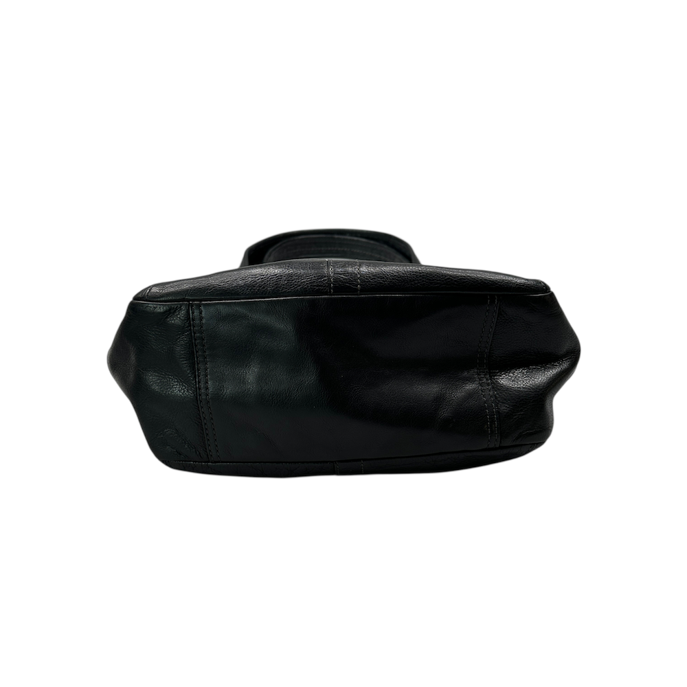 COACH LEATHER SHOULDER BAG