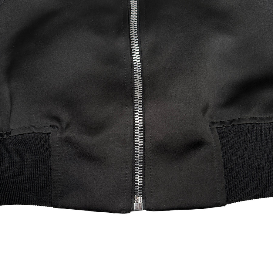 RICK OWENS DRKSHDW BOMBER JACKET - BLACK