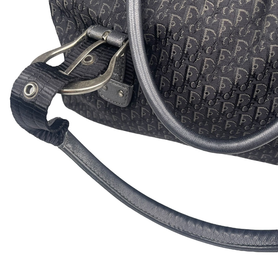 DIOR MONOGRAM TROTTER BAG BLACK