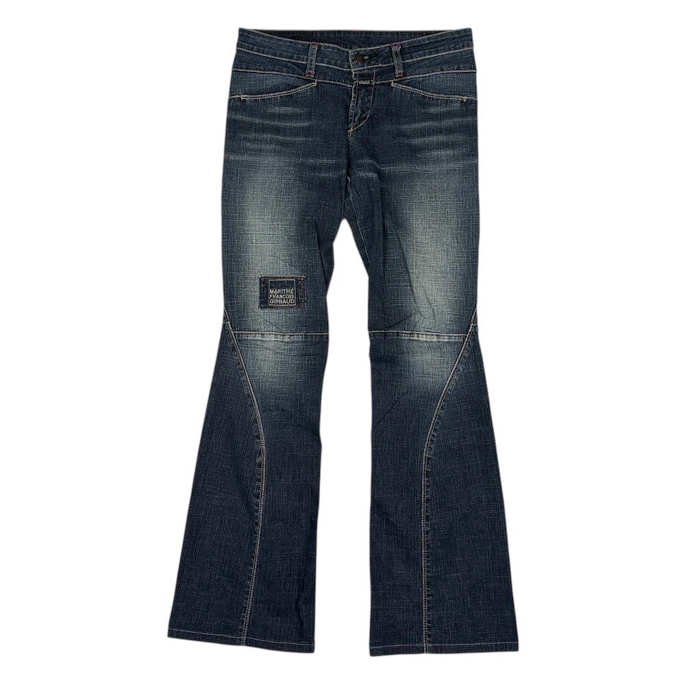 MARITHÉ FRANCOIS GIRBAUD FLARED DENIM