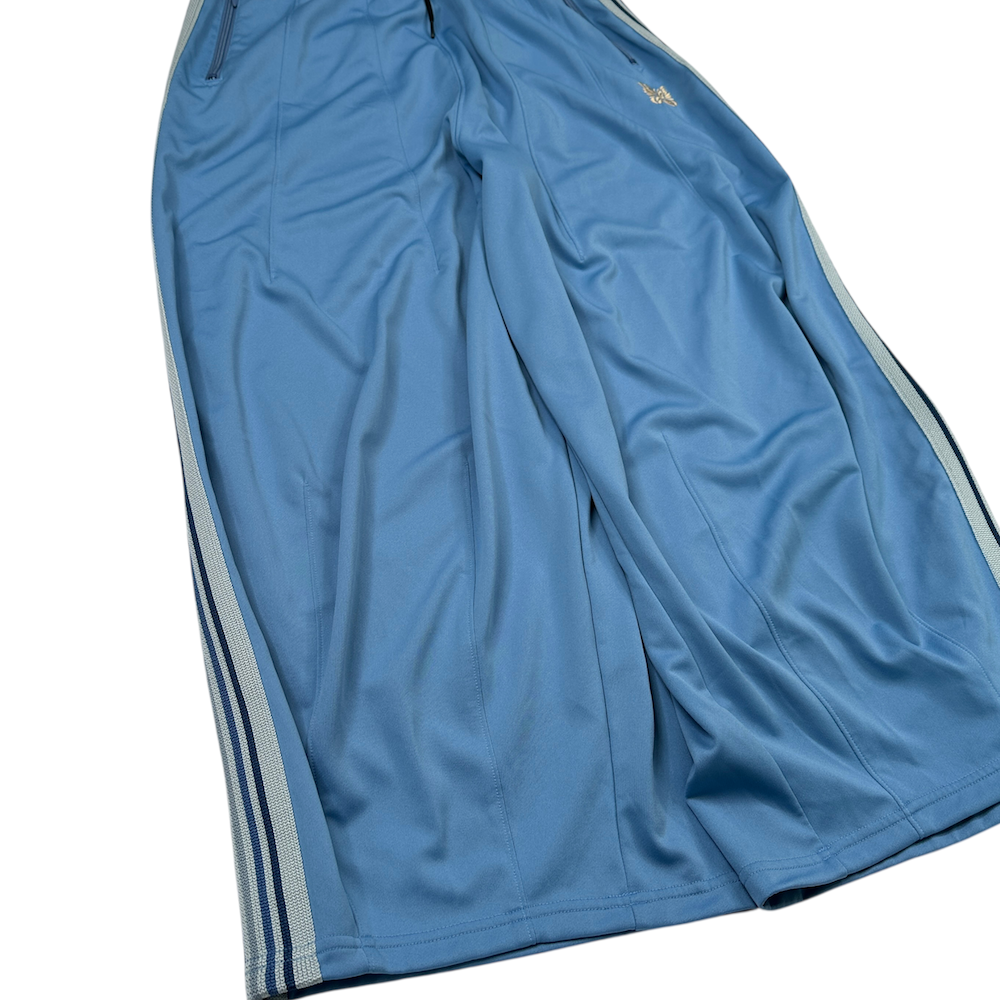 NEEDLES X BEAMS BOY H.D TRACK PANTS - BLUE