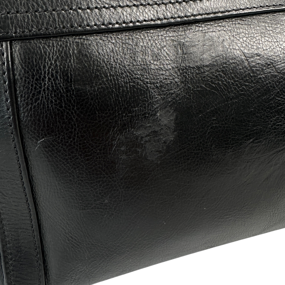 DIOR 2005 FLIGHT LEATHER HANDBAG