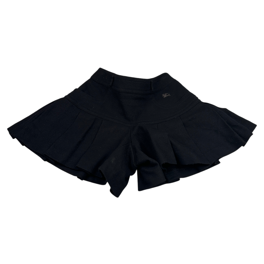 (36) BURBERRY BLUE LABEL WOOL SKORT