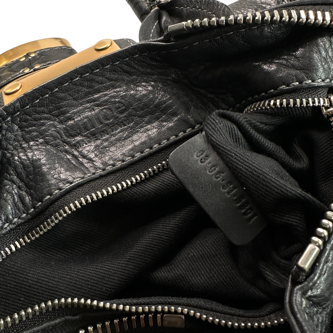 CHLOE PADDINGTON BAG - BLACK (2006)