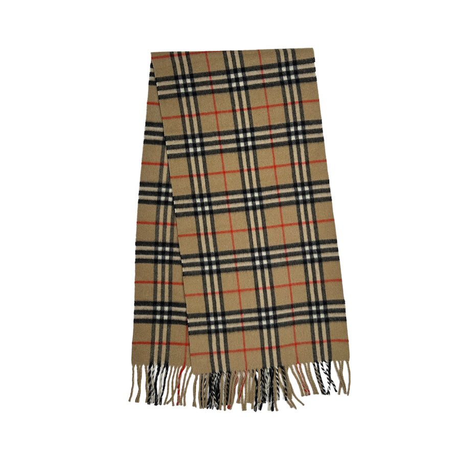 BURBERRY CASHMERE NOVA CHECK SCARF