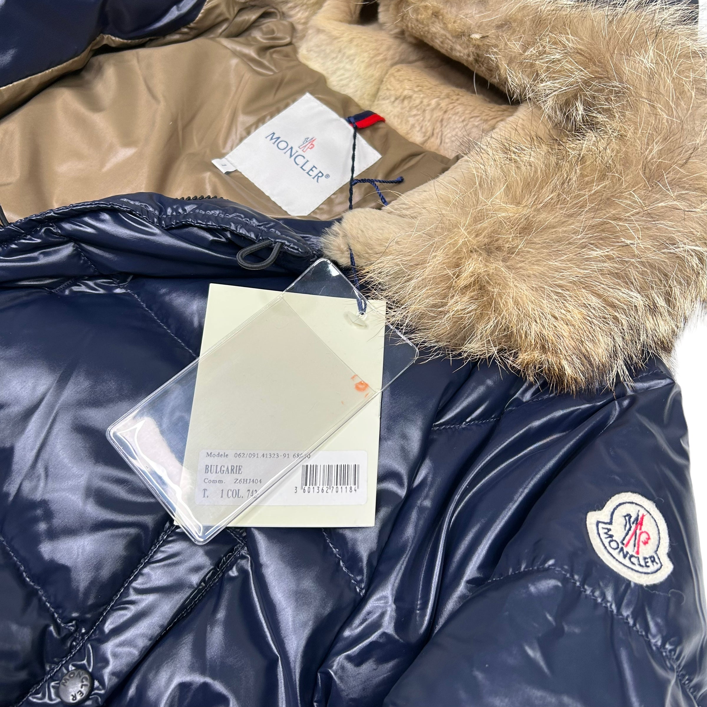 (NEW) MONCLER NAVY BULGARE DOWN JACKET