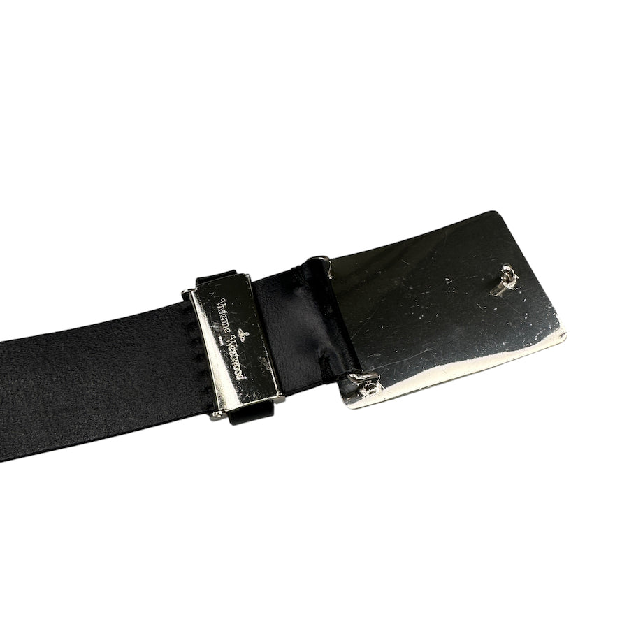 VIVIENNE WESTWOOD MAN LOGO BUCKLE BELT