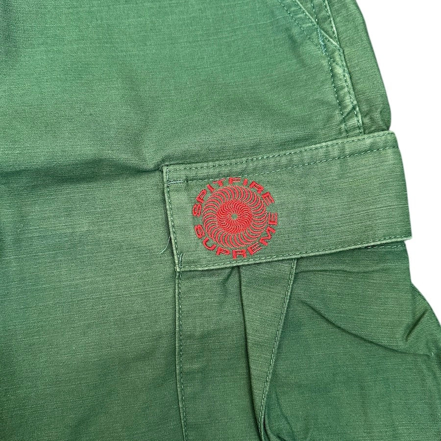 SUPREME SPIFIRE CARGO SHORTS - GREEN