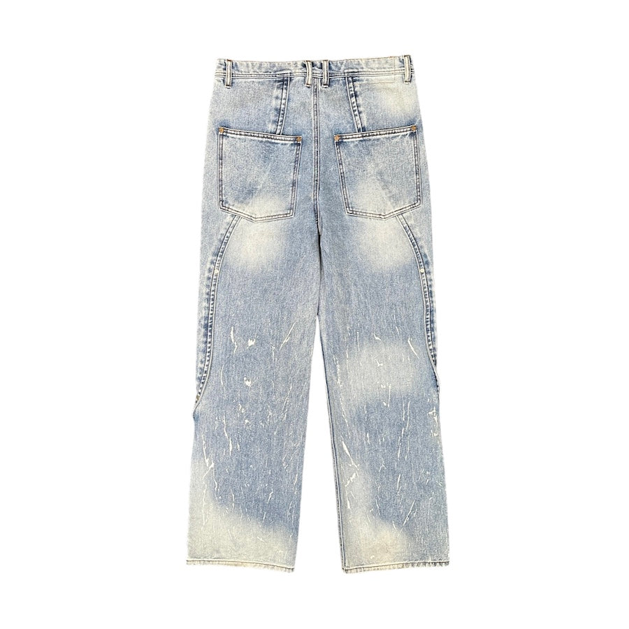 ANDERSSON BELL PAINT SPLATTER DENIM - LIGHT WASH