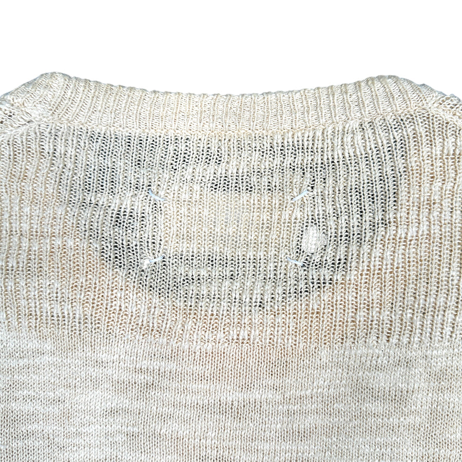 MAISON MARGIELA 2000 BEIGE KNITTED SWEATER