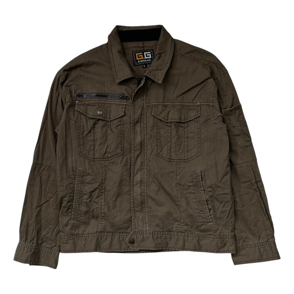 (L) G.GROUND JAPANESE WORKWEAR JACKET