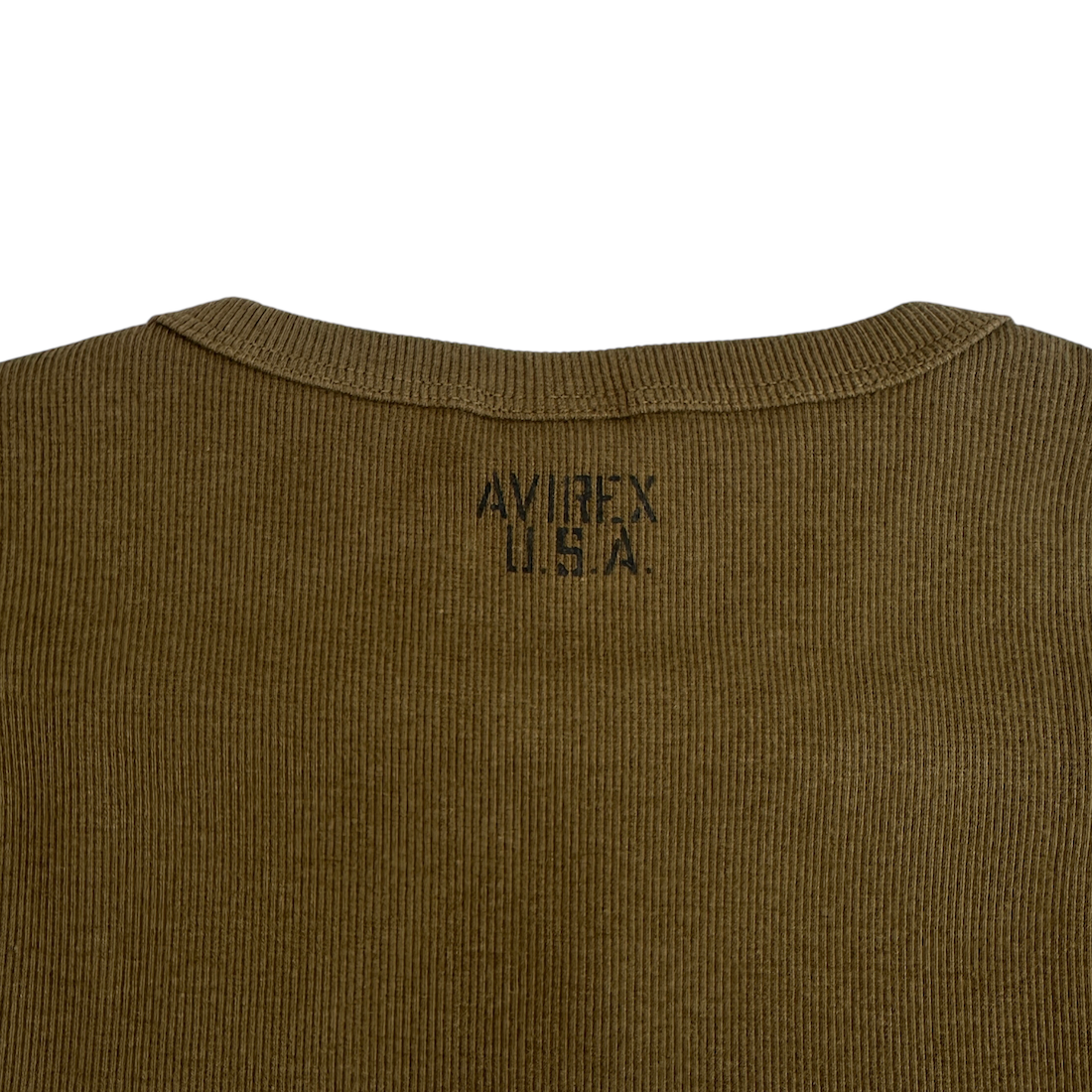 (NEW) AVIREX EVERY DAY T-SHIRT - OLIVE
