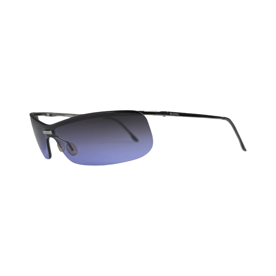 CHANEL 4043 PURPLE RIMLESS SUNGLASSES