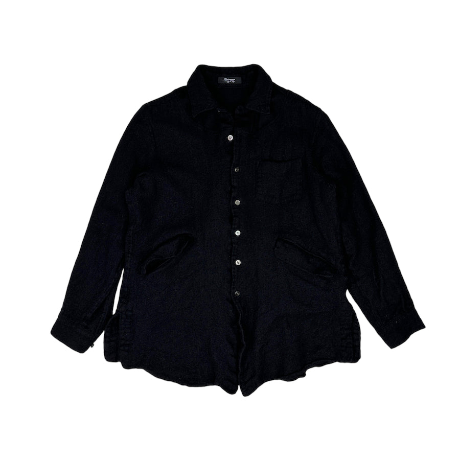 UNDERCOVER WOOLLEN BUTTON UP COAT