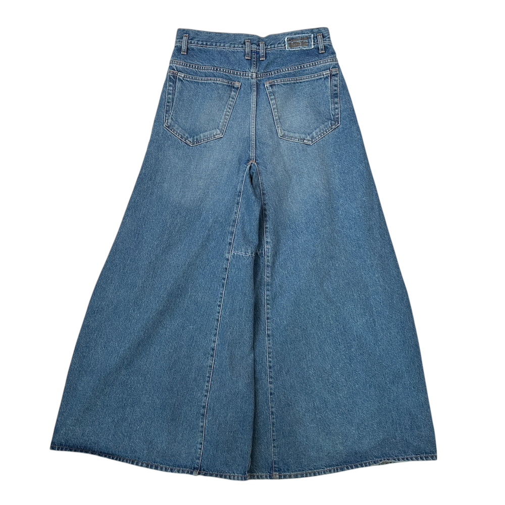 SHINYA KOZUKA ULTRA-WIDE DENIM ORDINARY CITY PANTALON