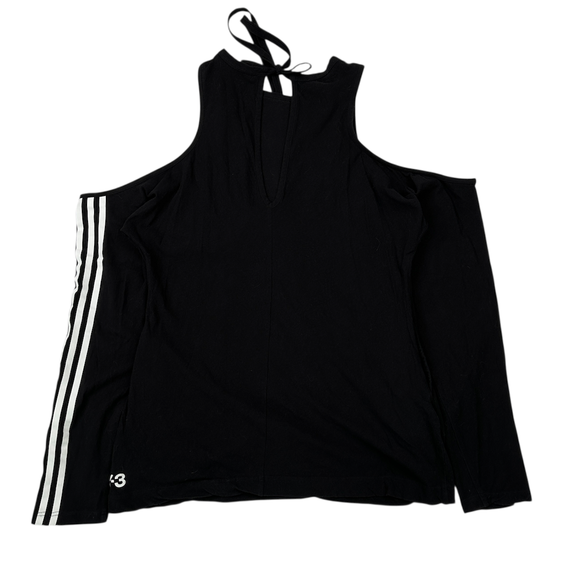 (2XS) ADIDAS Y-3 OPEN SHOULDER TOP