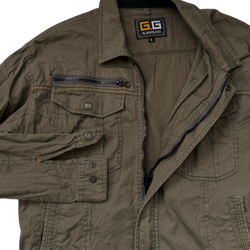 (L) G.GROUND JAPANESE WORKWEAR JACKET