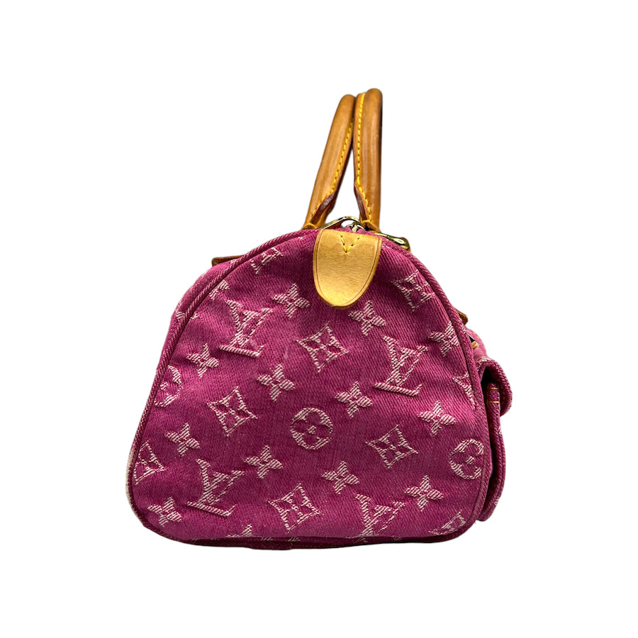 LOUIS VUITTON NEO DENIM SPEEDY HANDBAG