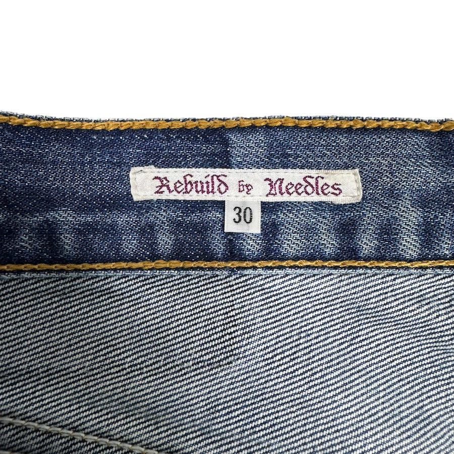 REBUILD BY NEEDLES DENIM MAXI SKIRT - 30